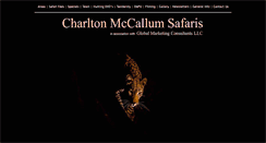 Desktop Screenshot of cmsafaris.com